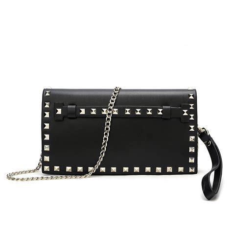 Tiffany & Fred Studded Shoulder/Clutch Bag – Tiffany & Fred Paris