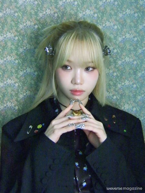 KIM CHAEWON: “I mean, I guess I just really love what I’m doing ...