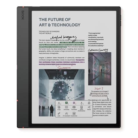 BOOX Note Air 5C 10.3 Inch Color E-Book E INK 6G 64G 300PPI : Amazon.in ...