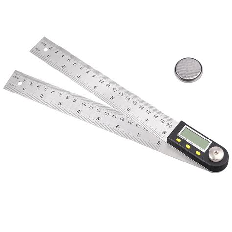 Neoteck 8inch Digital protractor Angle ruler 200mm... – Vicedeal