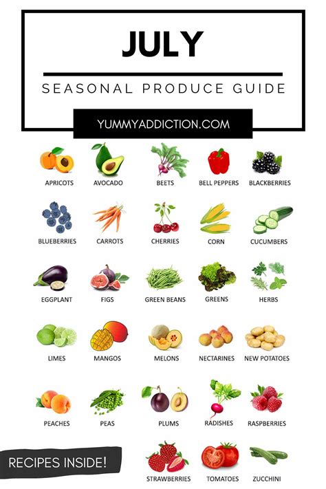 What Fruit and Vegetables are in Season Now? - Detailed Produce Guides