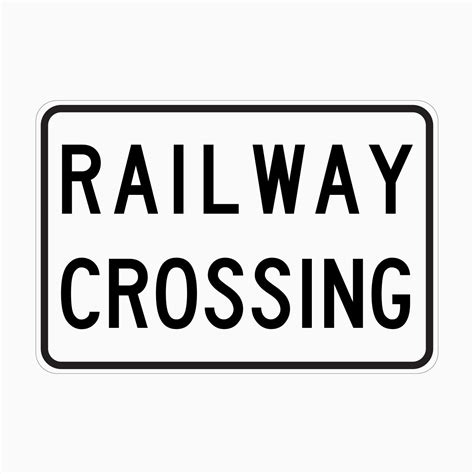 Top-Quality Railway Crossing Signs Made in Australia | Get Signs – Get ...