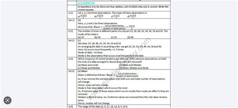 maths class 7 data handling sample papers - Brainly.in