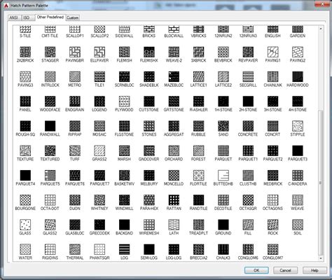 Image result for Autodesk Hatch Patterns