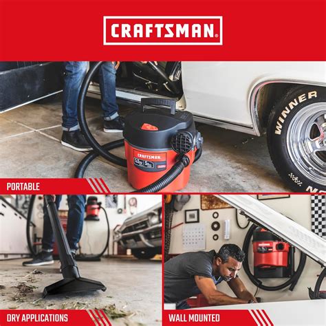 CRAFTSMAN CMXEVBE17925 5 Gallon 5.0 Peak HP Wet Dry India | Ubuy