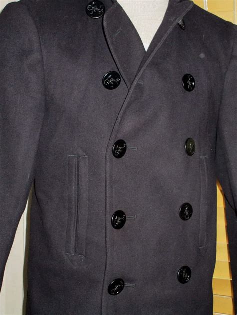 Heavy Wool Pea Coat - Tradingbasis