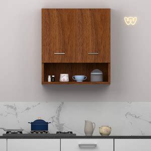 FunTree Multipurpose Use Wall-Mounted 2 Doors Kitchen Cabinet, Perfect ...