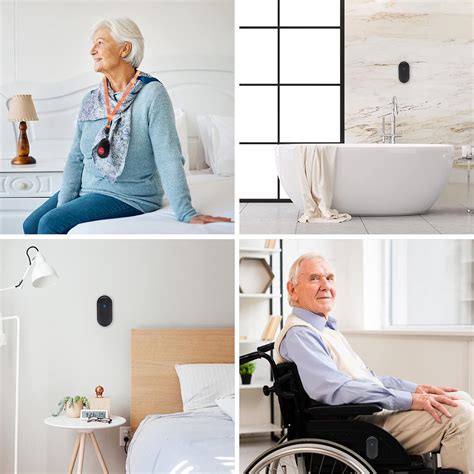 Buy CallToU Alert Button for Seniors at Home Hearing Impaired Doorbell ...