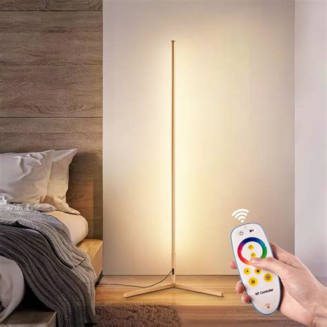 EP Light Modern LED Floor Lamps with Remote for Living Room, Dimmable ...