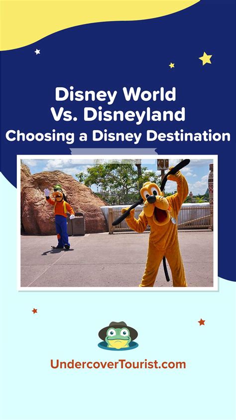 Disney World Versus Disneyland - How to Choose Your Disney Destination