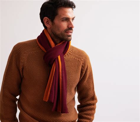 Men's Wool Scarves | Merino Lambswool Scarf | Cordings