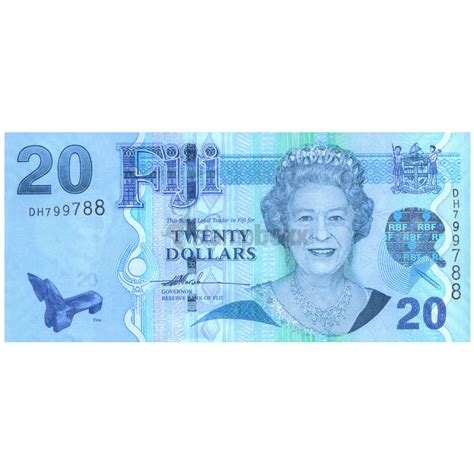 FIJI 20 DOLLARS 2007 P-112 UNC – Stampboxx
