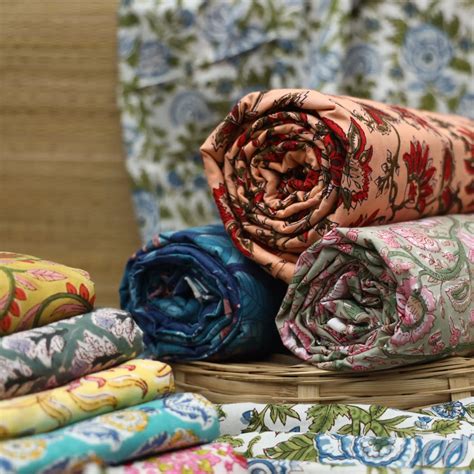 Block Print Fabrics - Indian Block Printed Fabric Online | iTokri