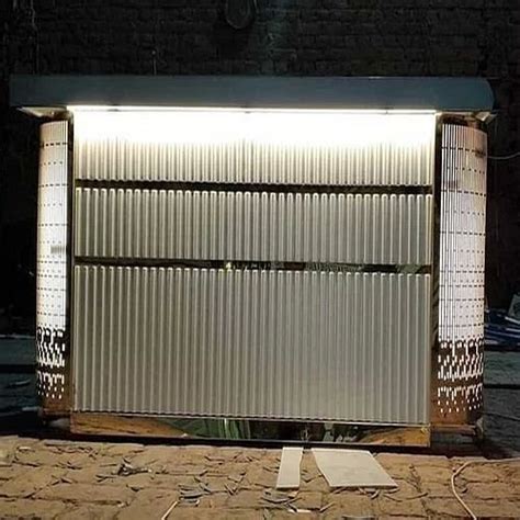 Stainless Steel Led Shutter Catering Counter Manufacturer, Supplier ...