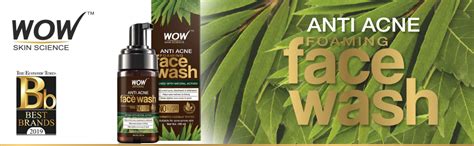 WOW Life Science Skin Science Anti Acne Foaming Face Wash - With Tea ...