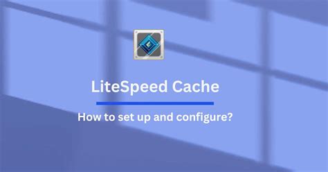 Image result for Litespeed Cache Explained