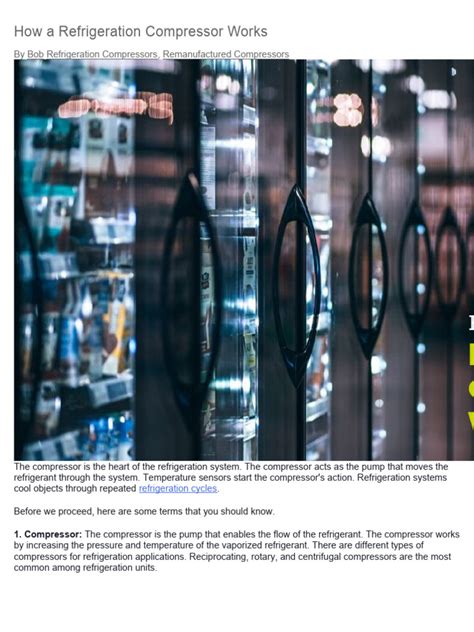 Freezer Compressor Show How It Works 的图像结果