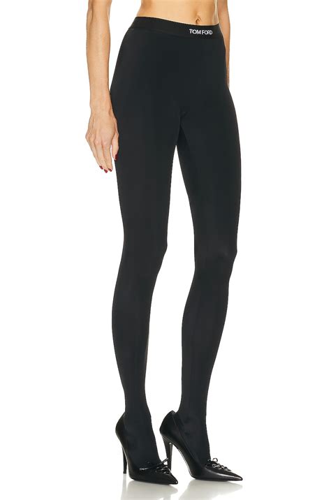 TOM FORD Glossy Legging in Black | FWRD
