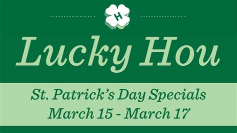 St. Patricks Day @ Houlihans, 2431 North Glenstone Avenue, Springfield ...