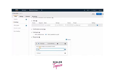 Image result for Chatbot Using Lex in AWS