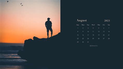 Download August 2021 Calendar Wallpaper | Wallpapers.com