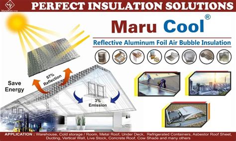 Heat Insulation Material - Reflective Insulation For Industrial Sheds ...