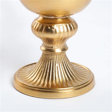 Buy Hoovu Metal Etched Vase from Home Centre at just INR 2499.0