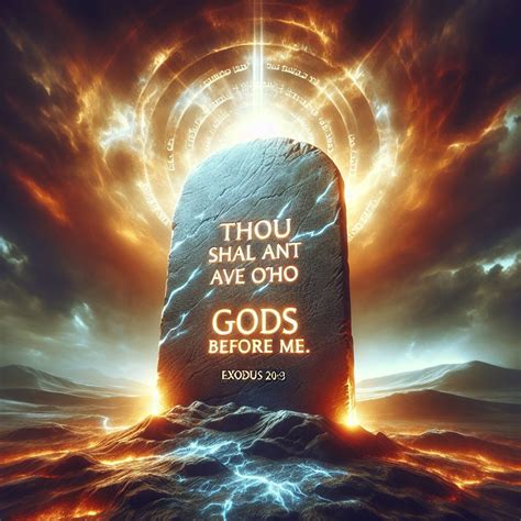 What does Exodus 20:3 mean? | Bible Art