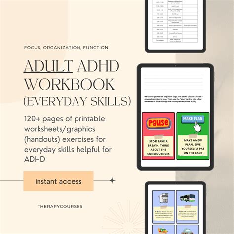 ADHD Worksheets Bundle - Multi Skill Exercises Executive Functioning ...