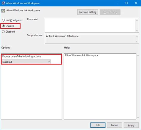 Rezultat imagine pentru Show Windows Ink Workspace Button