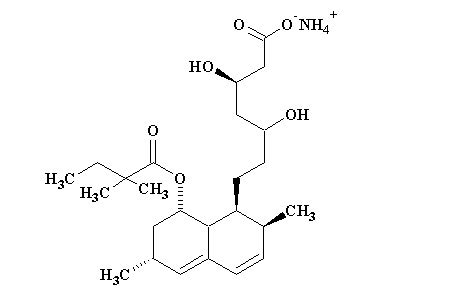 Lovastatin and Simvastatin ammonium salt