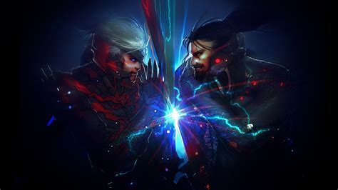 Download wallpaper Raiden, Metal Gear Rising: Revengeance, cyborg, Jack ...