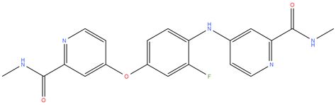 1855006-12-0 4-[3-Fluoro-4-[[2-(methylcarbamoyl)pyridin-4- yl]amino ...