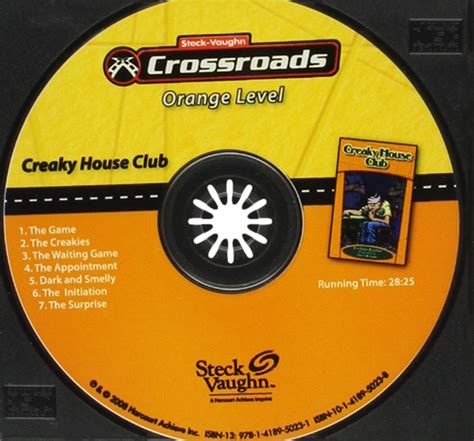 Buy Creaky House Club, Grades 4-6 (Steck-vaughn Onramp Approach ...