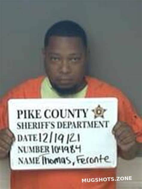 FERONTE FERNEZ THOMAS 12/19/2021 - Pike County Mugshots Zone