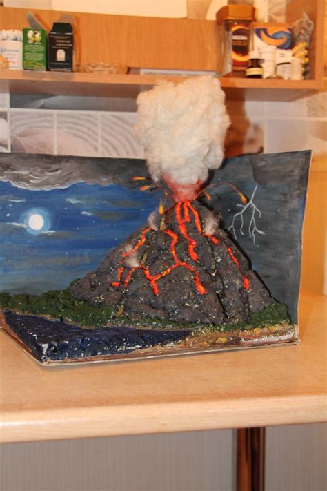 Image result for Volcano Experiment DIY