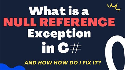 Image result for How to Fix System.nullreferenceexception