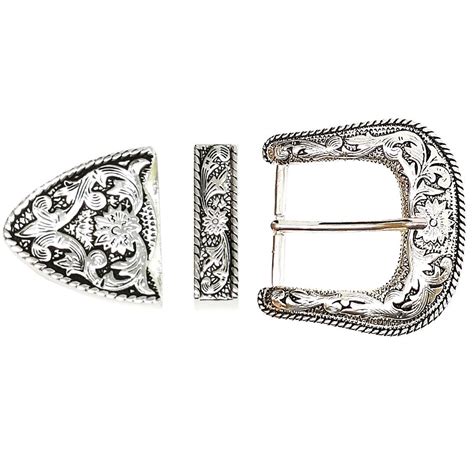 Sterling Western Belt Buckles
