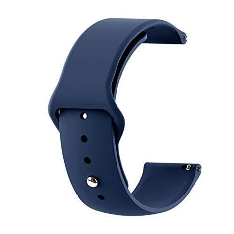 DIVERTS Soft Silicon Watch Strap Band 22MM Compatible for Color Fit Pro ...