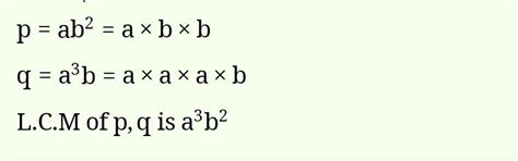 If p and q are positive integers such that p =ab2 and q = a2b where 'a ...