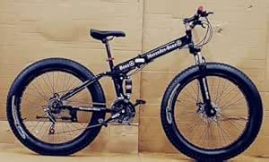 Buy Sunspeed Unisex Folding Mountain Bike | 21-Speed Gear | Double Disc ...