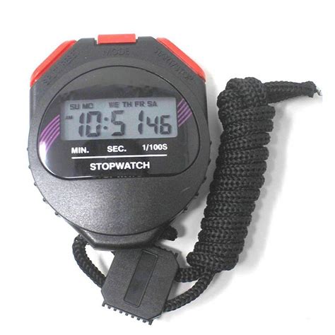 Vastate Instruments Plastic Red Digital Stopwatch : Amazon.in: Sports ...