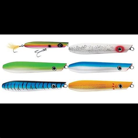 Tsunami Timber Lure Pencil Popper Plugs - J&H Tackle