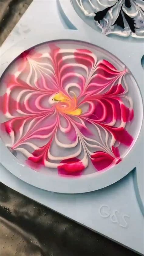 Image result for Resin Flower Coaster Tutorials