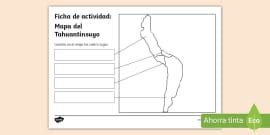 Dibujo del Tahuantinsuyo | Materiales Educativos Twinkl