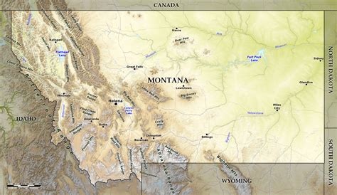 Blue Green Atlas - The Geography of Montana