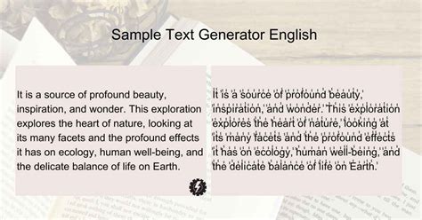 Language Sample Text 的图像结果