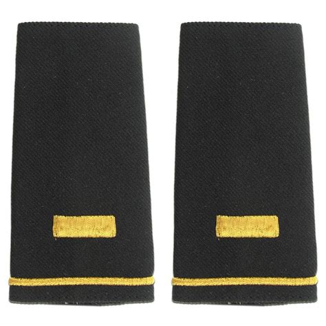 Second Lieutenant Rank Insignia - Army 2LT Patches, Pin-Ons & Epaulets ...