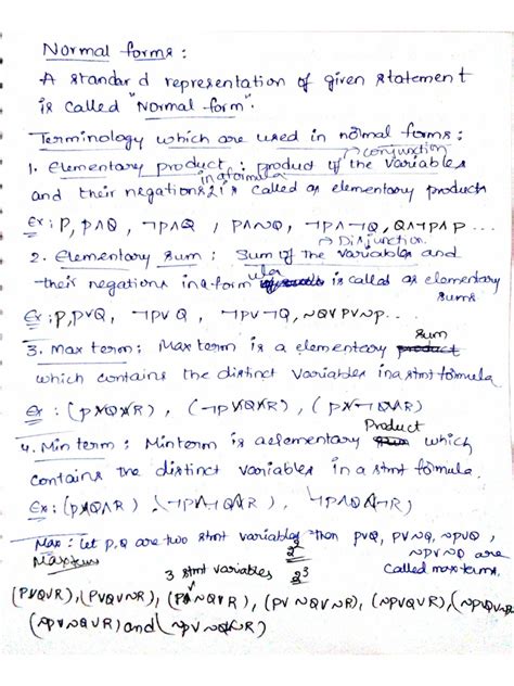 Examples of Normal Forms 的图像结果