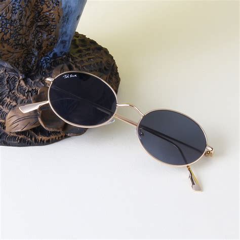 ECLIPSE | ROUND UNISEX SUNGLASSES IN METAL (IN 3 COLOURS) – Ted Smith